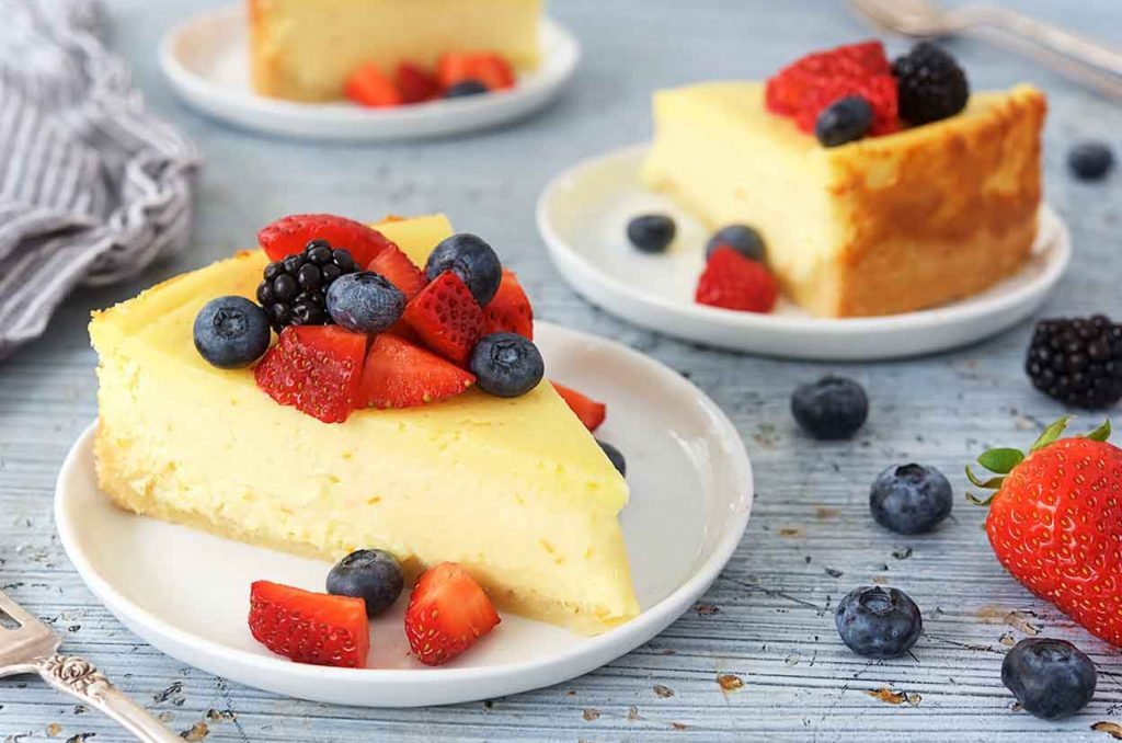 Gills Puddings Baked Vanilla Cheesecake