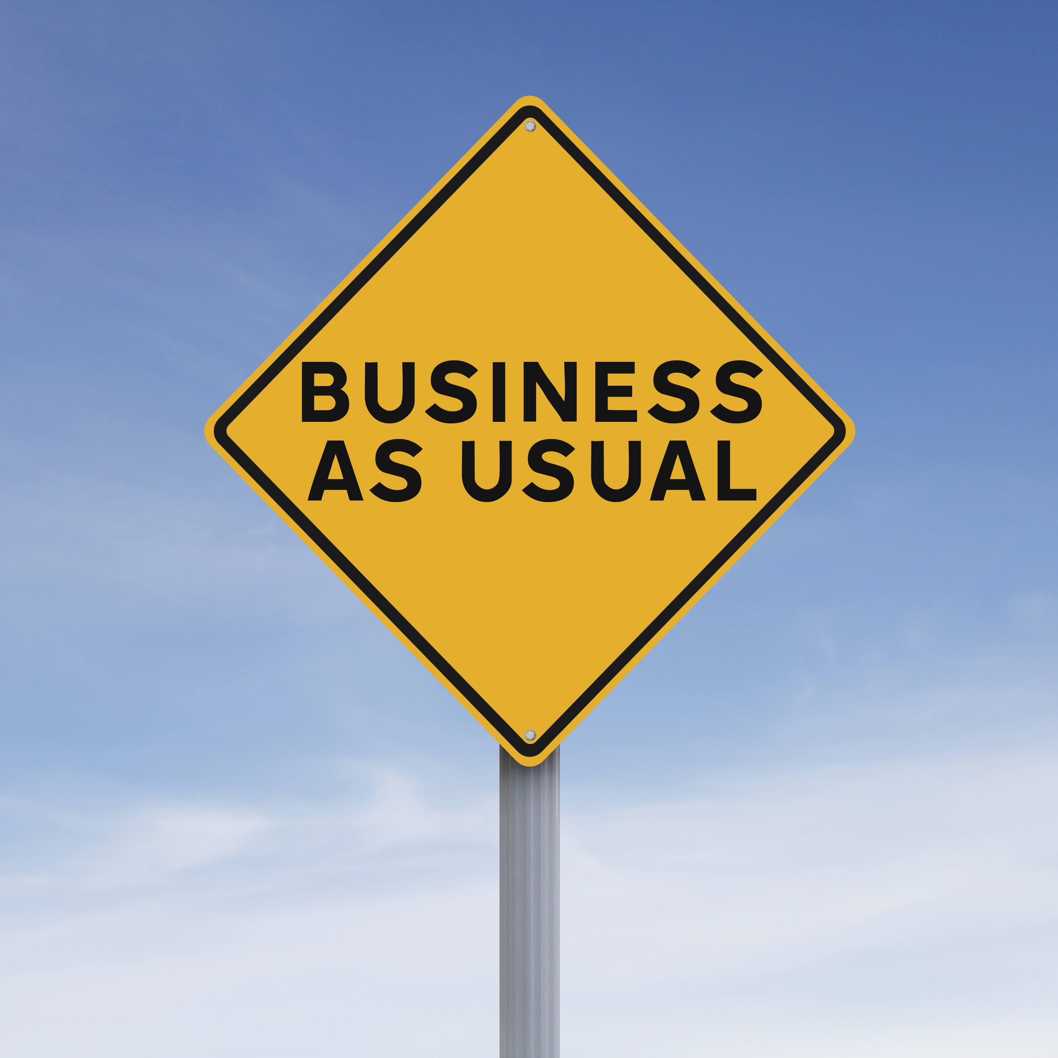 Business as usual