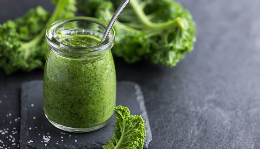 Kale pesto recipe