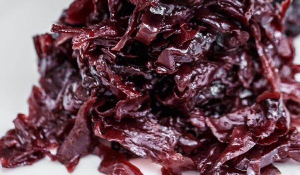 Festive Sticky Red Braised Cabbage